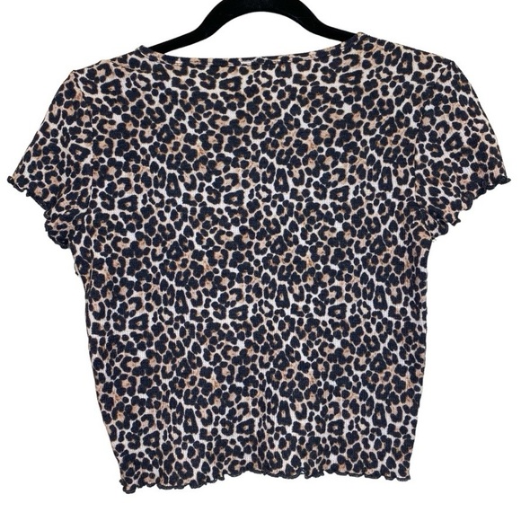 AE leopard print crop top - Picture 3 of 4